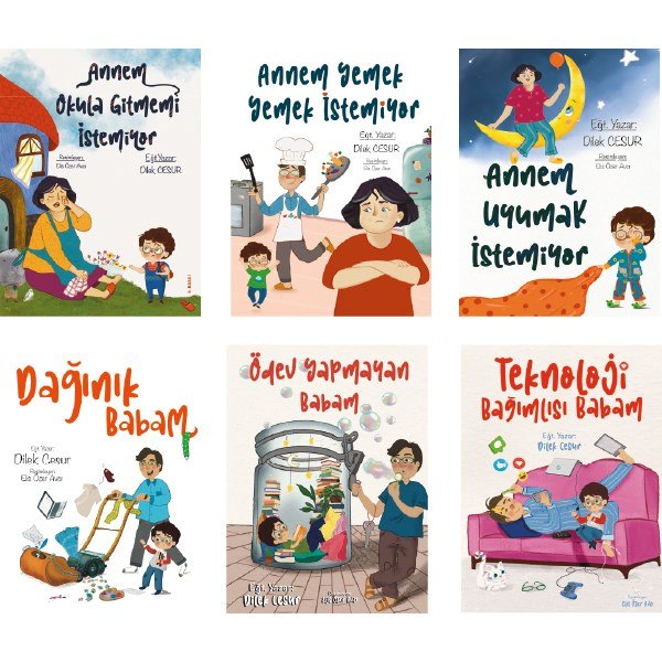 6'lı İyileştiren Hikâye Seti kitap kapağı