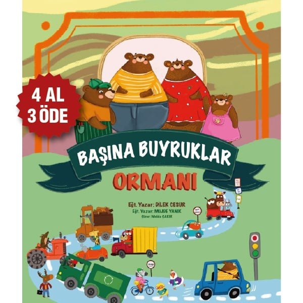 Başına Buyruklar Ormanı kitap kapağı