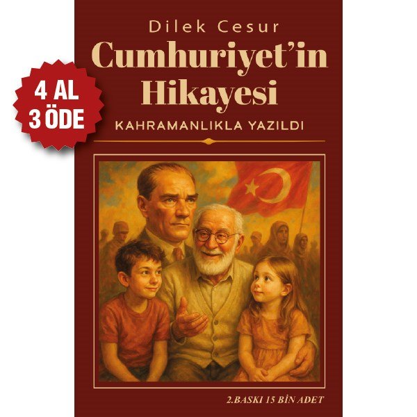 Cumhuriyet'in Hikâyesi Kahramanlıkla Yazıldı kitap kapağı