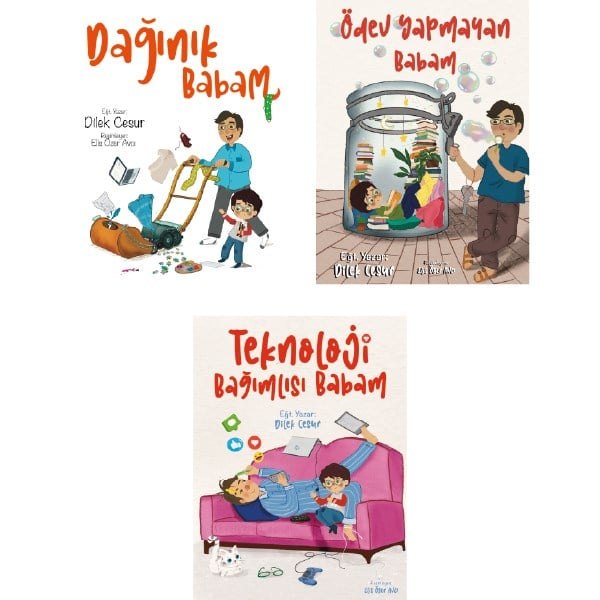 İyileştiren Baba Seti (3 kitap) kitap kapağı