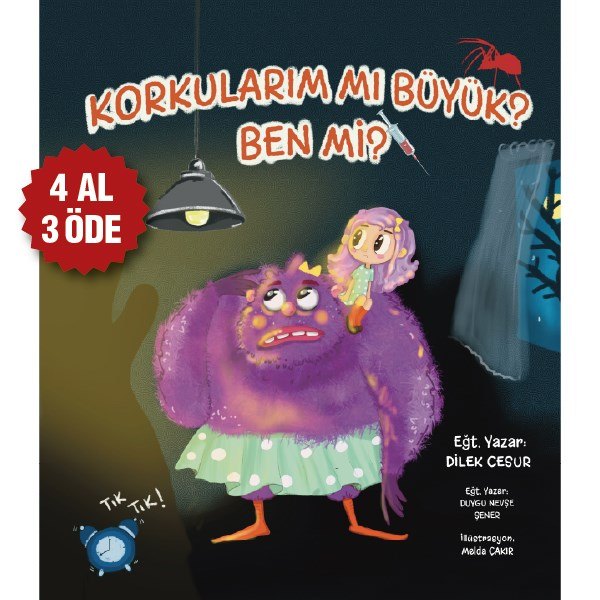 Korkularım mı Büyük Ben mi? kitap kapağı