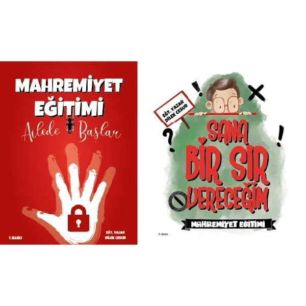 Mahremiyet Eğitimi Seti (Ebeveyn + Çocuk) kitap kapağı