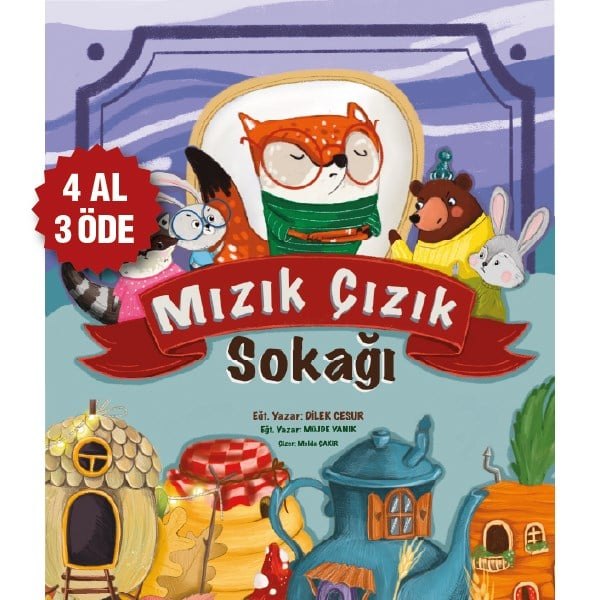 Mızık-Çızık Sokağı kitap kapağı