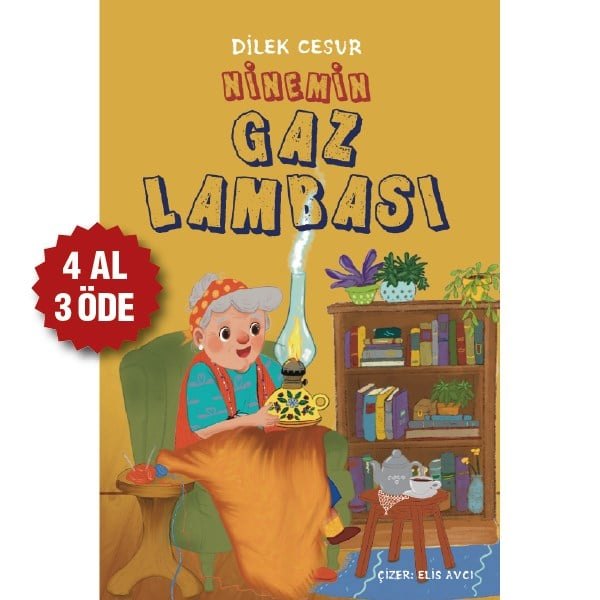 Ninemin Gaz Lambası kitap kapağı
