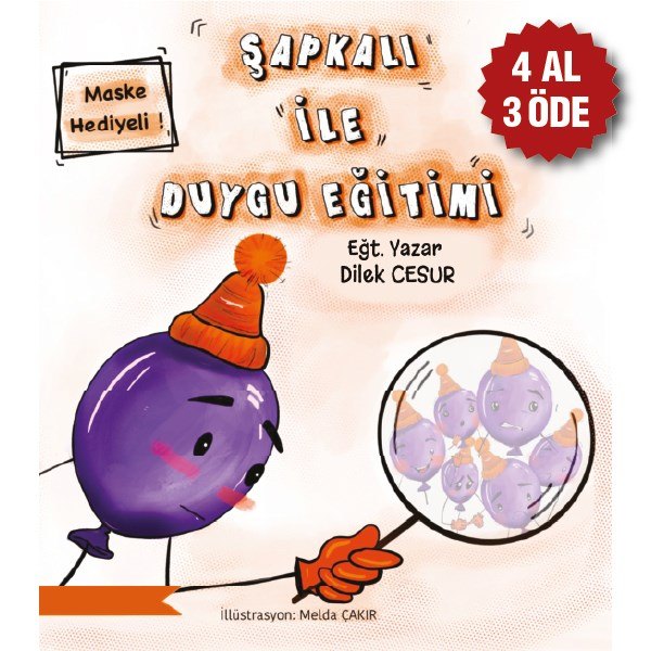 Şapkalı ile Duygu Eğitimi kitap kapağı